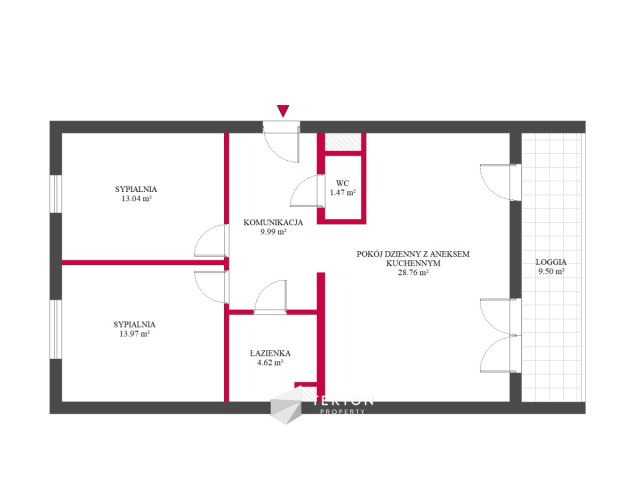 Mieszkanie 3-pokojowe Poznań Rataje, ul. Milczańska. Zdjęcie 15