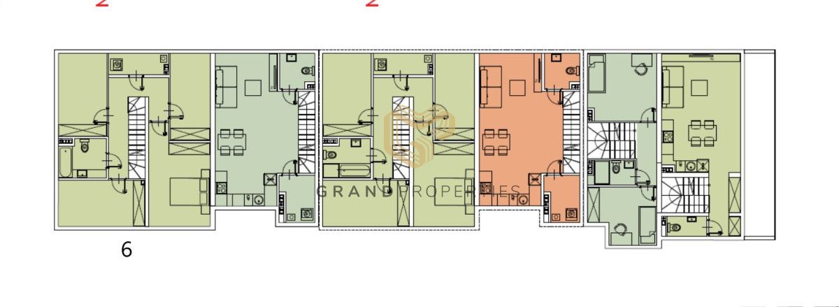 dom szeregowy, 5 pokoi Ząbki. Zdjęcie 11