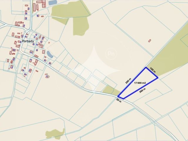 Działka budowlana Porbady. Zdjęcie 10