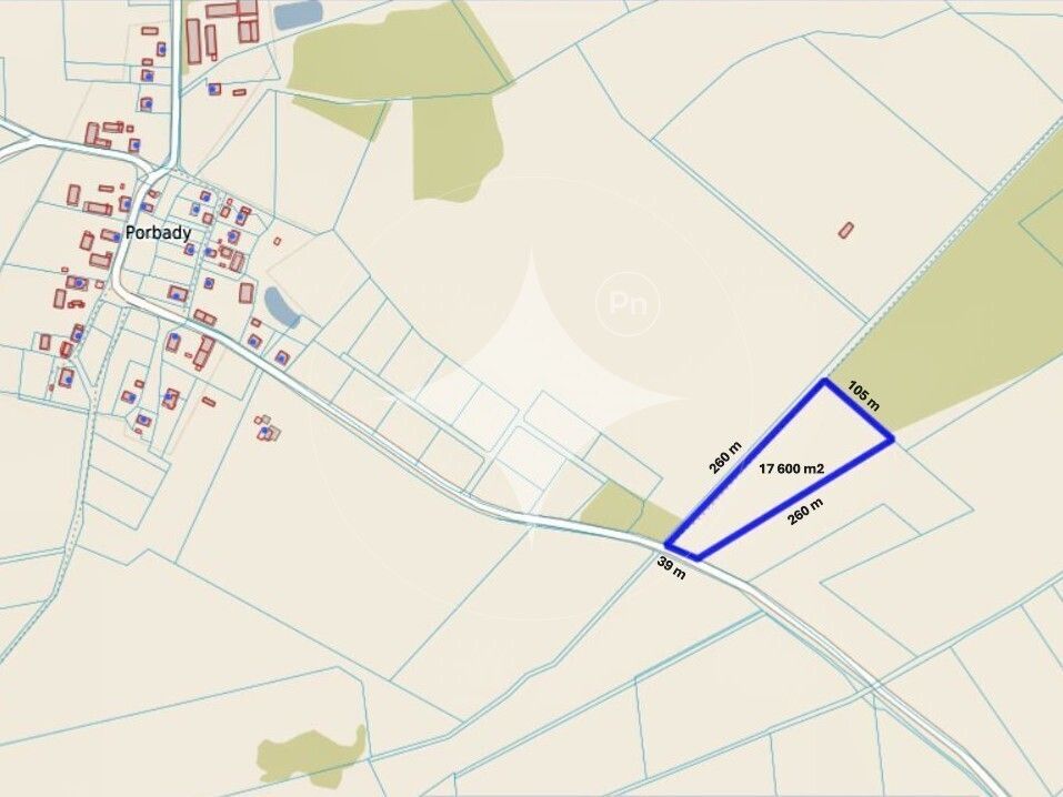 Działka budowlana Porbady. Zdjęcie 10