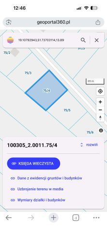 Działka budowlana Kwiatkowice-Kolonia. Zdjęcie 1