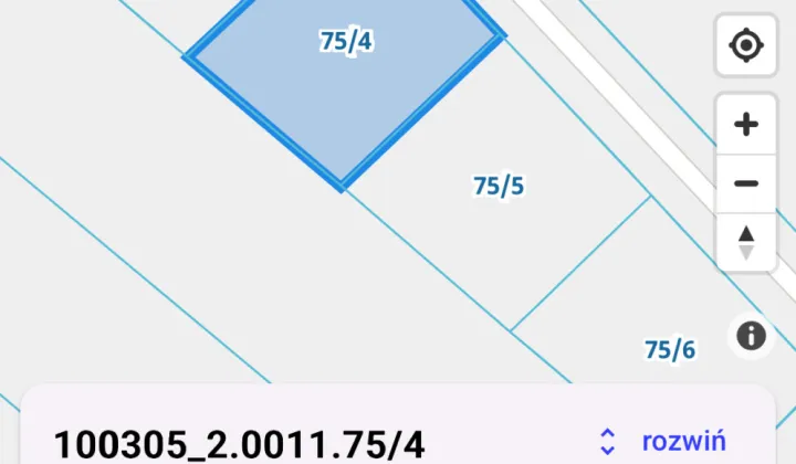 Działka budowlana Kwiatkowice-Kolonia