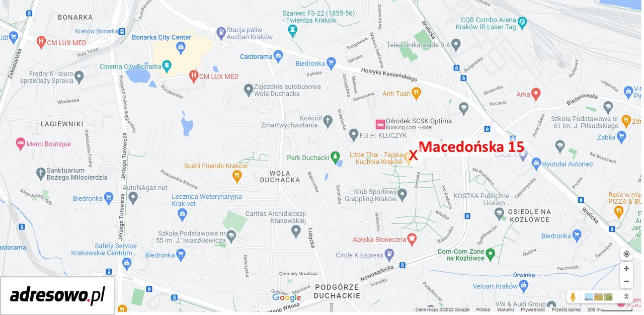 Mieszkanie 2-pokojowe Kraków Podgórze Duchackie, ul. Macedońska. Zdjęcie 11