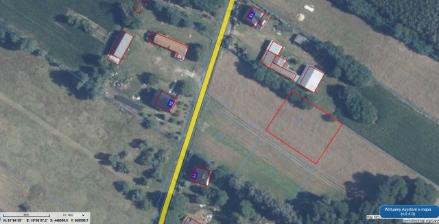 Działka budowlana Marcinów. Zdjęcie 2