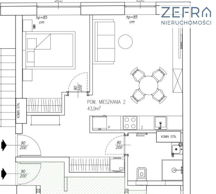 Mieszkanie 2-pokojowe Kraków Stare Miasto. Zdjęcie 10