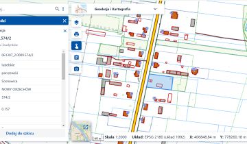 Działka budowlana Nowy Orzechów