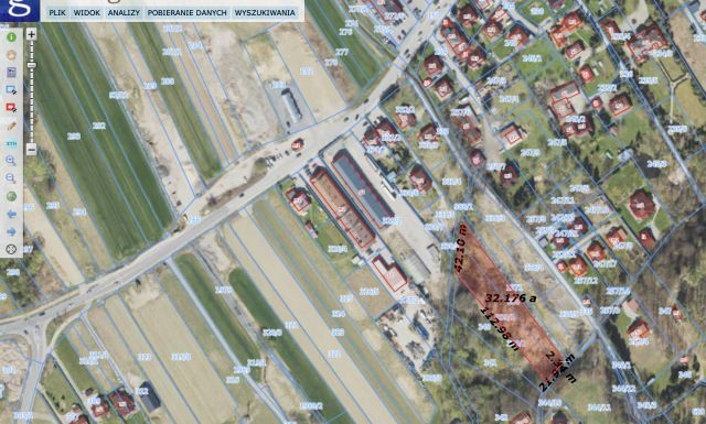 Działka budowlana Osieczany. Zdjęcie 1