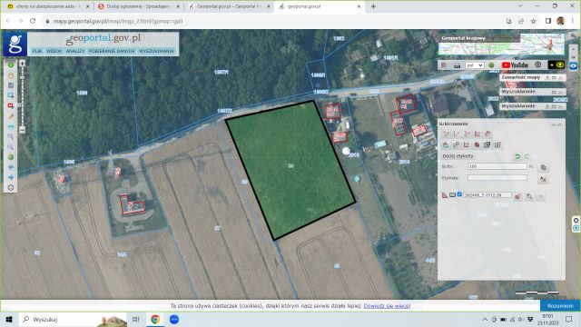 Działka inwestycyjna Wronki, ul. Działkowa. Zdjęcie 1