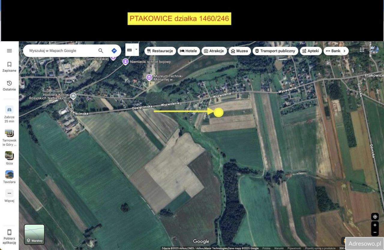 Działka budowlana Ptakowice. Zdjęcie 3