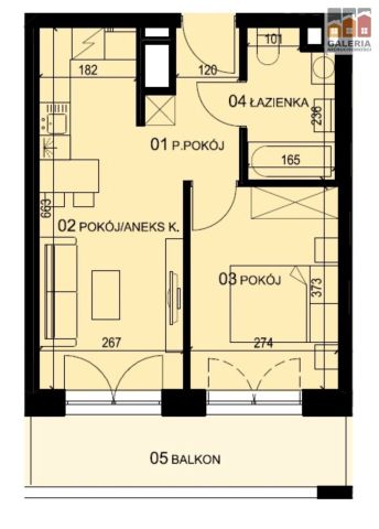 Mieszkanie 2-pokojowe Rzeszów. Zdjęcie 9