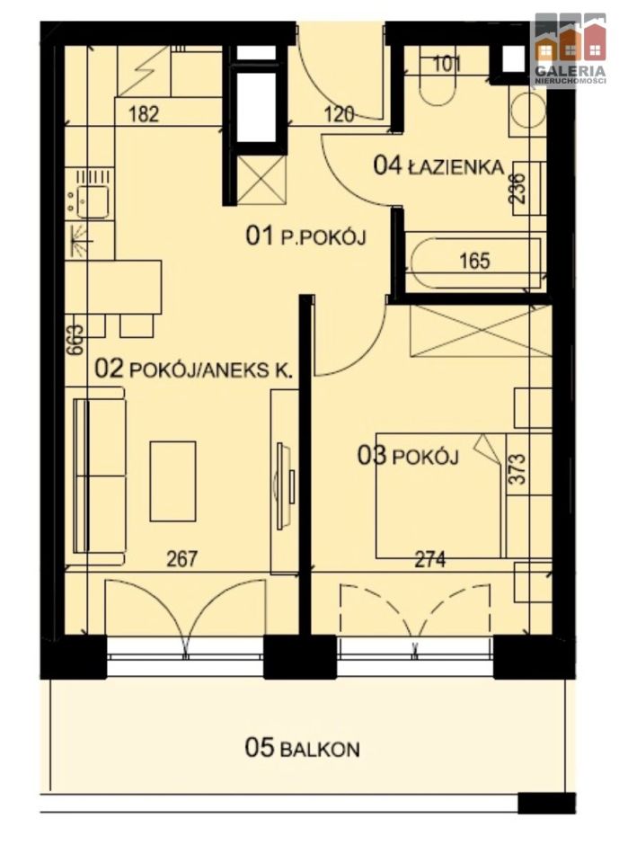Mieszkanie 2-pokojowe Rzeszów. Zdjęcie 9