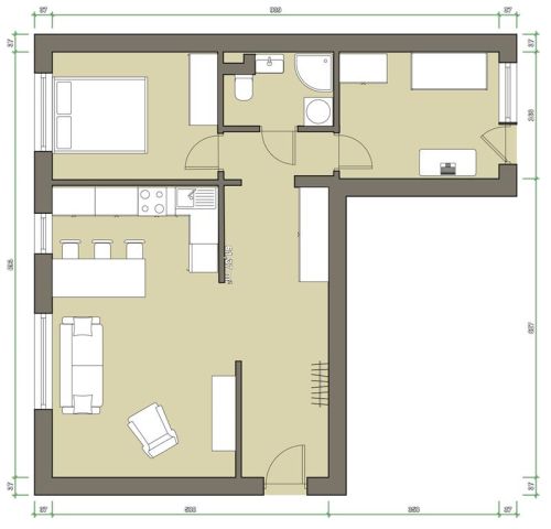 Mieszkanie 3-pokojowe Koszalin, ul. Kazimierza Tetmajera. Zdjęcie 2