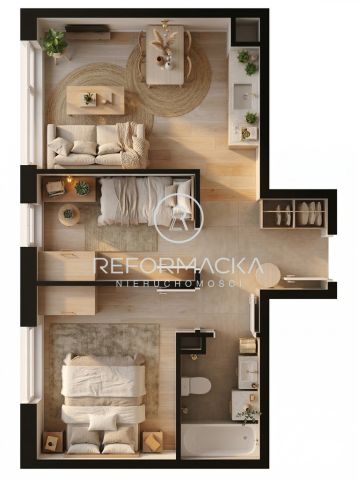 Mieszkanie 3-pokojowe Rzeszów Wilkowyja, ul. Jana Olbrachta. Zdjęcie 3