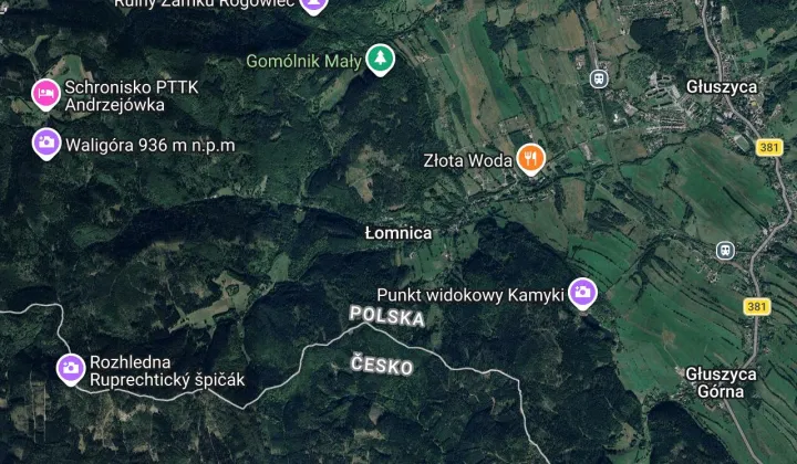 Działka rolno-budowlana Łomnica