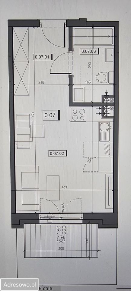 Mieszkanie 1-pokojowe Wieliszew, ul. ks. Jerzego Popiełuszki. Zdjęcie 20