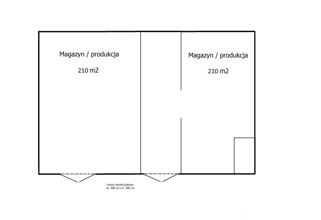 Hala/magazyn Stary Sącz Na Kamieńcu, ul. Źródlana. Zdjęcie 1