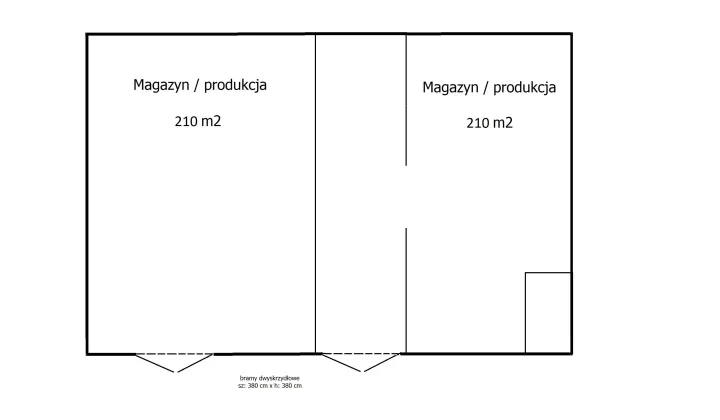 Hala/magazyn Stary Sącz Na Kamieńcu, ul. Źródlana