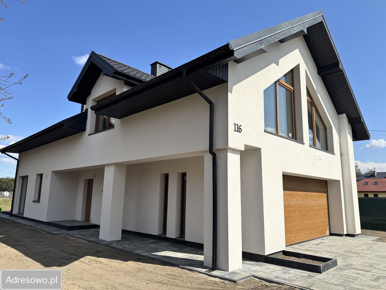 dom wolnostojący, 5 pokoi Sieraków, ul. Henryka Sienkiewicza. Zdjęcie 2