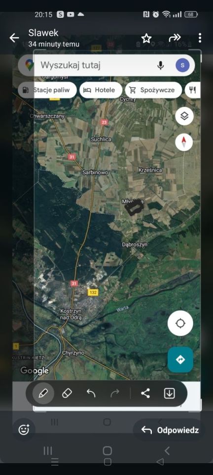 Działka budowlana Przelewice. Zdjęcie 2