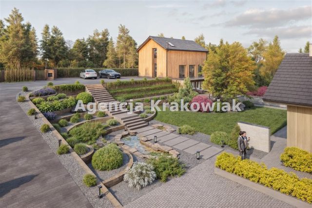 dom wolnostojący, 8 pokoi Michałowice, Świerkowa. Zdjęcie 6