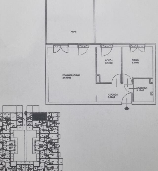 Mieszkanie 3-pokojowe Kraków, ul. Henryka i Karola Czeczów. Zdjęcie 12
