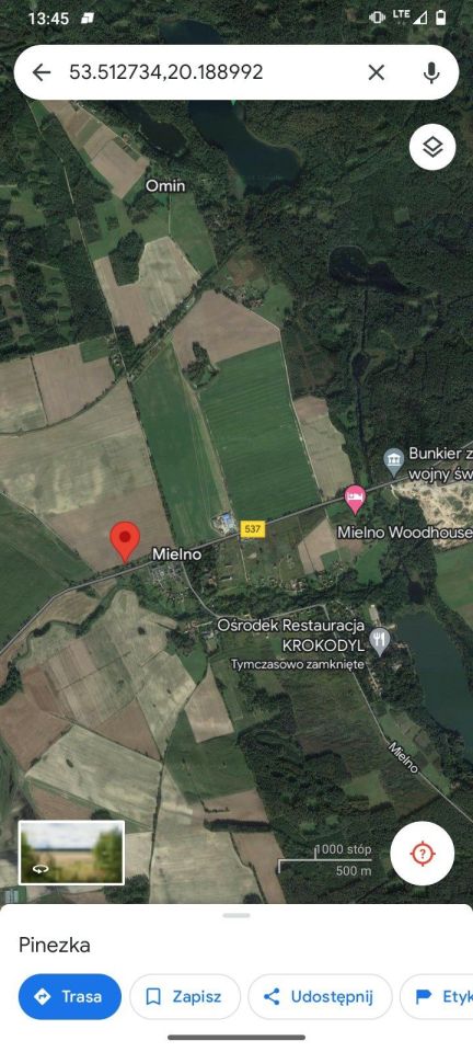 Działka budowlana Mielno. Zdjęcie 2