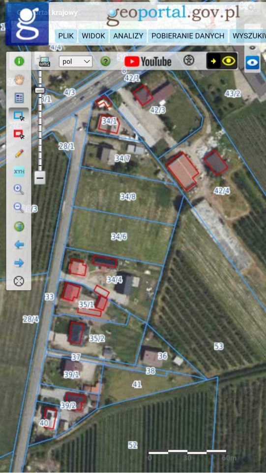 Działka rolno-budowlana Dębówka