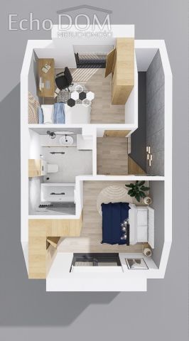 dom szeregowy, 3 pokoje Kraków Swoszowice, ul. Mirosława Krzyżańskiego. Zdjęcie 7