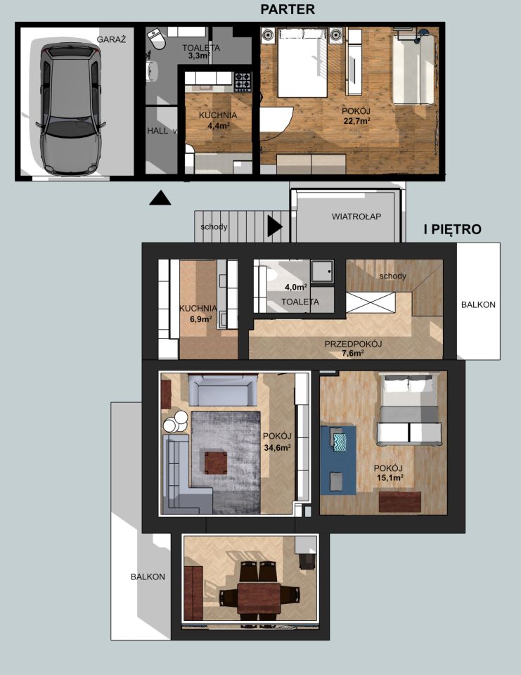 dom wolnostojący, 3 pokoje Gdańsk Brzeźno, ul. Dworska. Zdjęcie 12