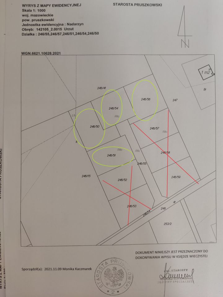 Działka rolno-budowlana Urzut, ul. Wiklinowa. Zdjęcie 3