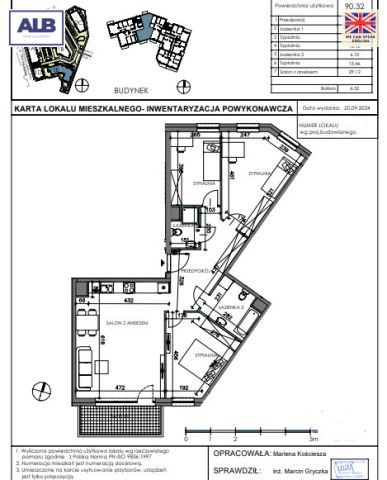 Mieszkanie 4-pokojowe Gdańsk Letnica, ul. Starowiejska. Zdjęcie 23