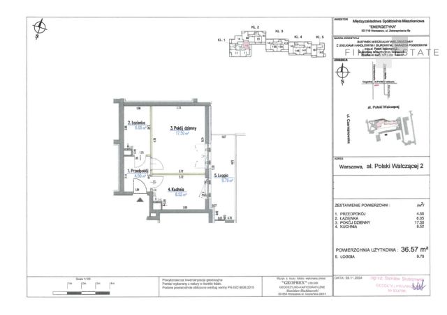 Mieszkanie 2-pokojowe Warszawa Mokotów, ul. Zwierzyniecka. Zdjęcie 3