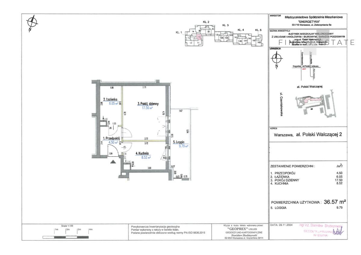 Mieszkanie 2-pokojowe Warszawa Mokotów, ul. Zwierzyniecka. Zdjęcie 3
