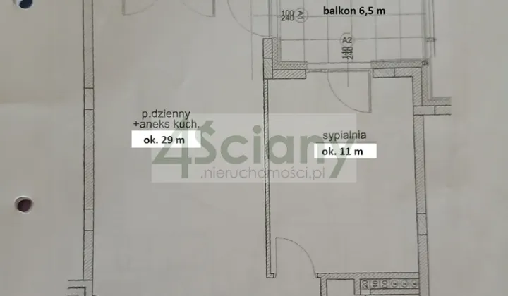 Mieszkanie 2-pokojowe Warszawa Wilanów, ul. Sarmacka