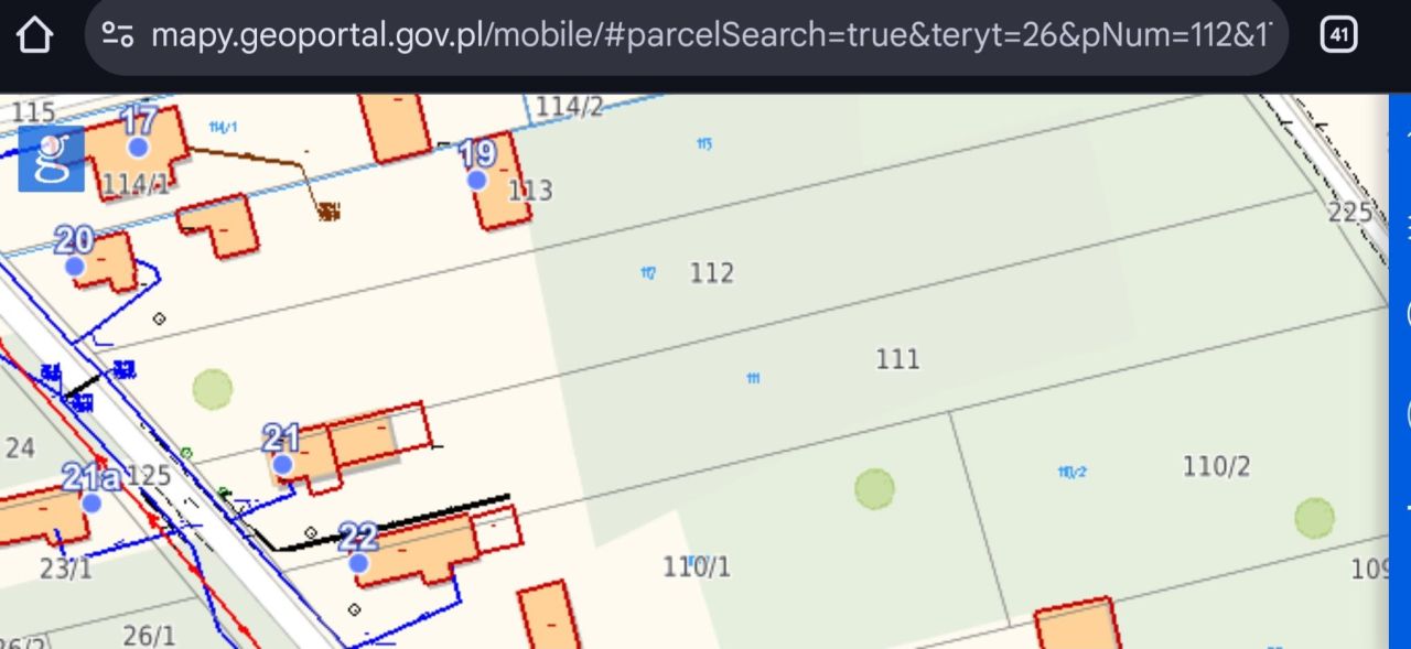 Działka budowlana Holendry, Holendry. Zdjęcie 1