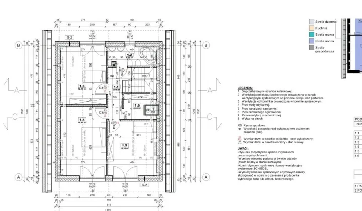 dom wolnostojący Zawada, Ul. Zawada