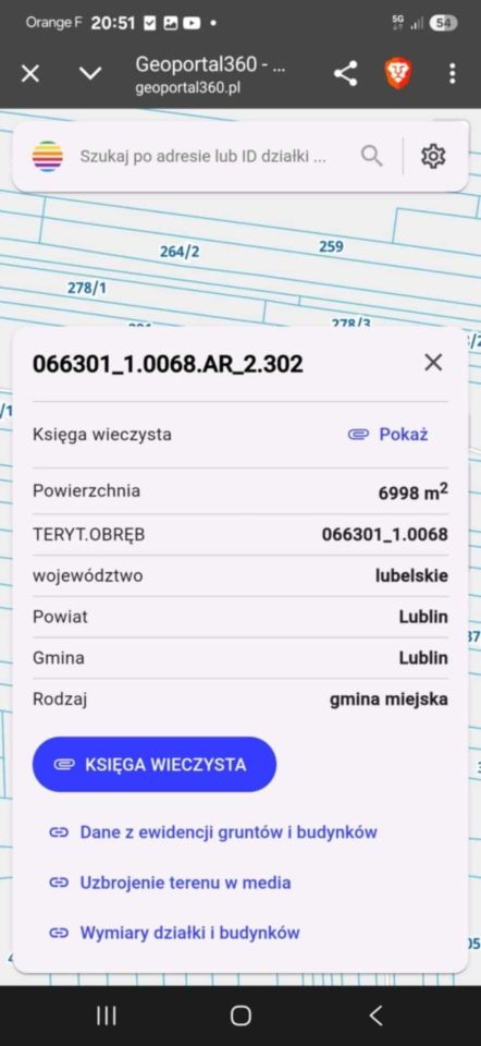 Działka rolno-budowlana Lublin Głusk, ul. Feliksa Strojnowskiego. Zdjęcie 4