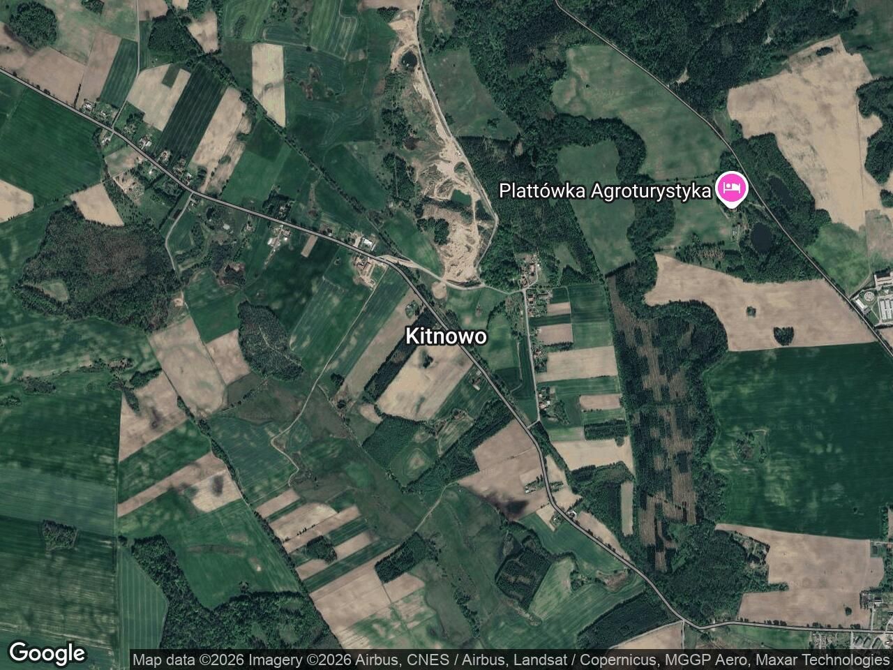 Działka rolna Kitnowo