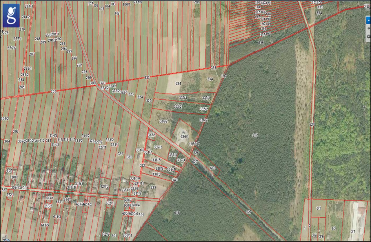 Działka inwestycyjna Przymiłowice, ul. Zamkowa. Zdjęcie 4