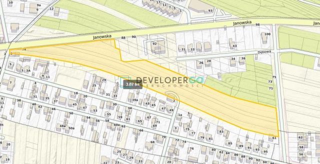 Działka budowlana Siedlce, ul. Janowska. Zdjęcie 3