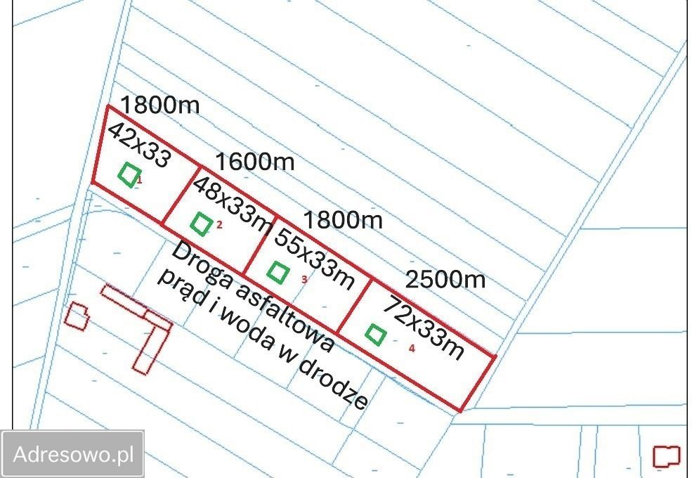 Działka budowlana Romanów. Zdjęcie 4