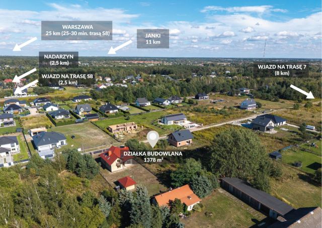 Działka budowlana Kajetany, ul. Złotego Dębu. Zdjęcie 2