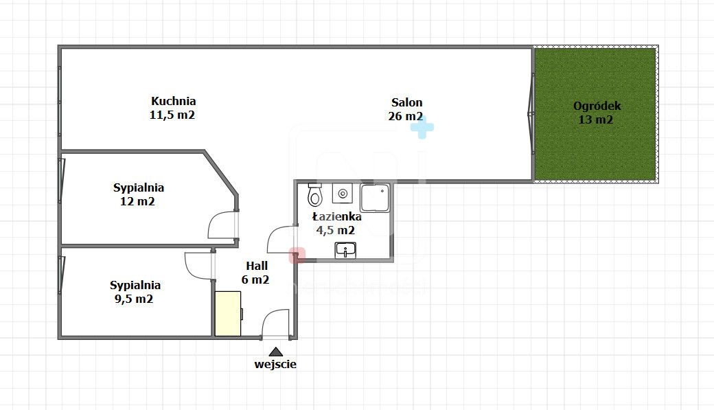 Mieszkanie 3-pokojowe Warszawa Ursus, ul. Dzieci Warszawy. Zdjęcie 10