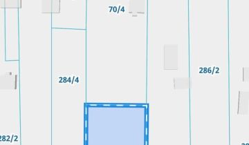 Działka budowlana Borów