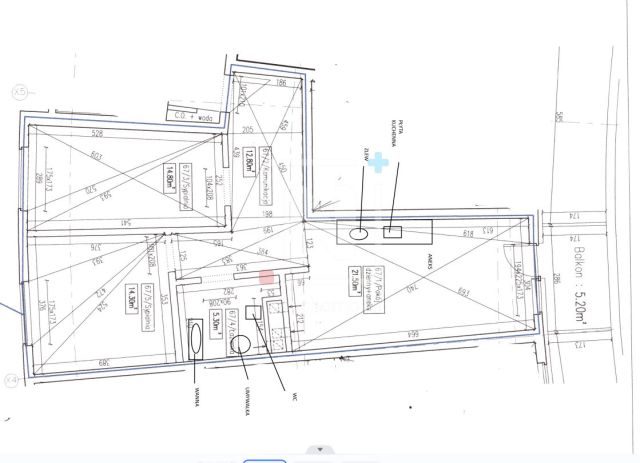 Mieszkanie 3-pokojowe Warszawa Żoliborz, ul. Gwiaździsta. Zdjęcie 18