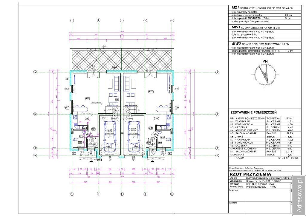 bliźniak, 5 pokoi Śmigiel, ul. Cyprysowa. Zdjęcie 4