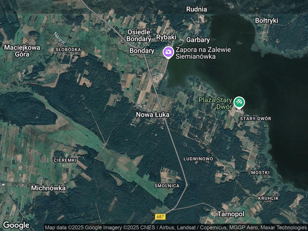 Działka rekreacyjna Nowa Łuka