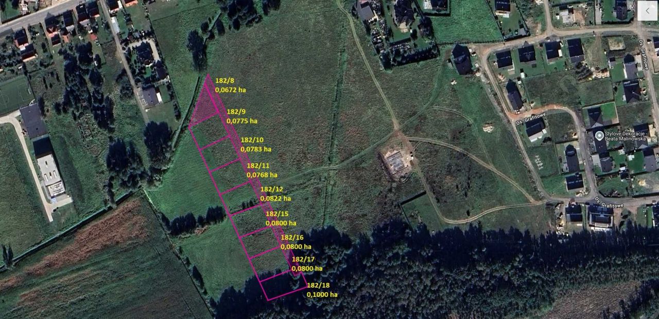 Działka budowlana Lubieszów. Zdjęcie 3