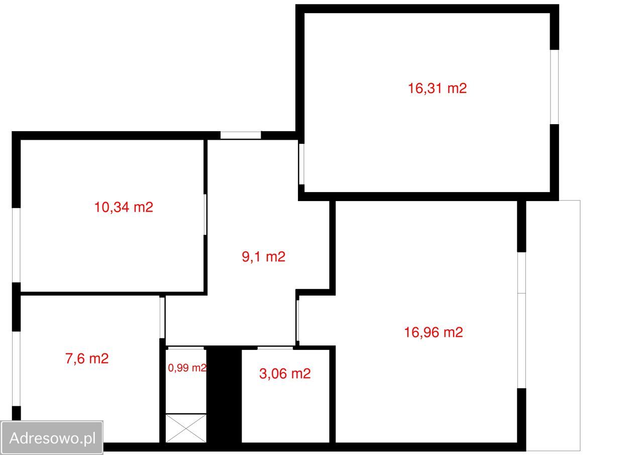 Mieszkanie 3-pokojowe Radom Prędocinek, ul. Ostrowiecka. Zdjęcie 8