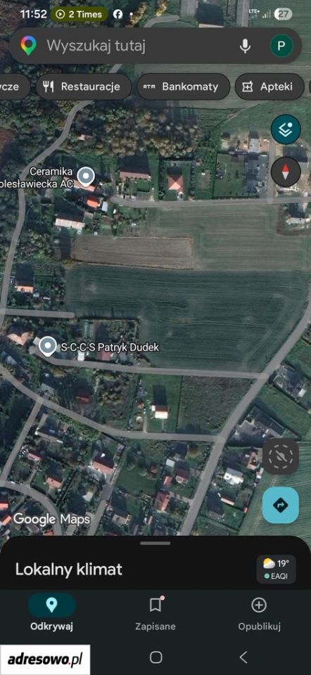 Działka budowlana Warta Bolesławiecka. Zdjęcie 4